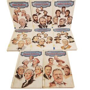 8 Books An All Pictorial Presentation US Presidents Biography Elementary Homesch